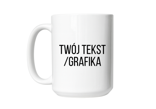 kubek twój tekst, grafka