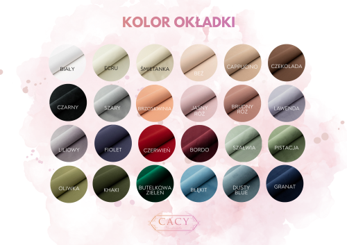 kolor okładki