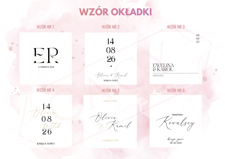 wzór okładki